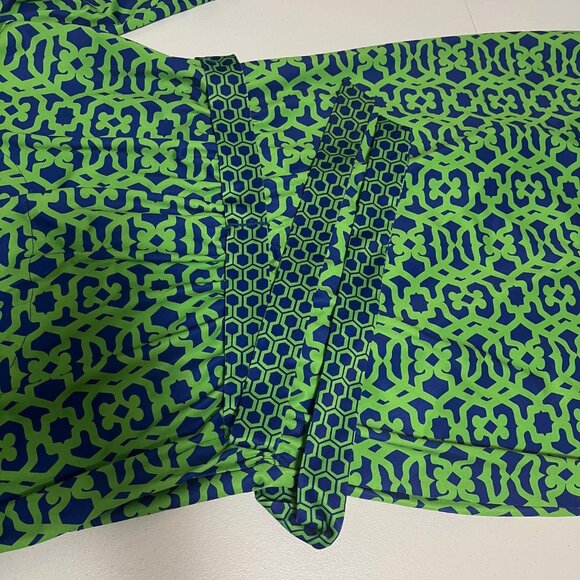 Gretchen Scott Wrap It Up Dress 3/4 Sleeve Stretch Size Large - Picture 12 of 15